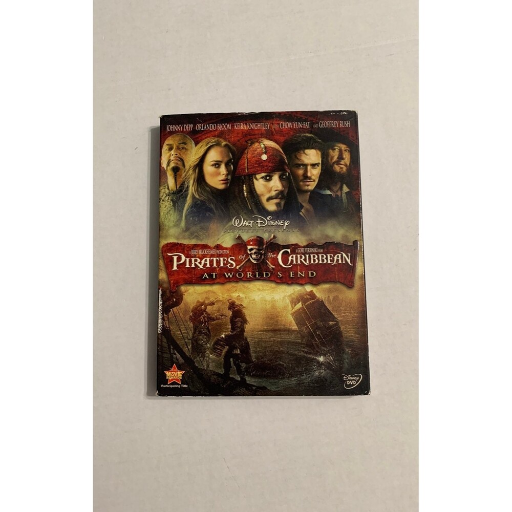 Walt Disney Pirates of the Caribbean At Worlds End DVD